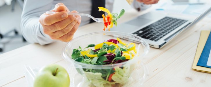 mangiare sano in ufficio