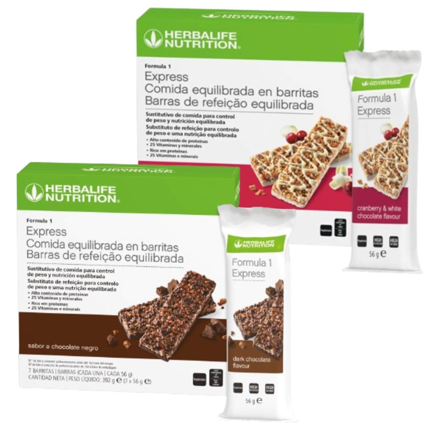 Barritas F1 Express Herbalife